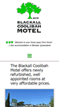 Mobile Screenshot of coolibahmotel.com.au